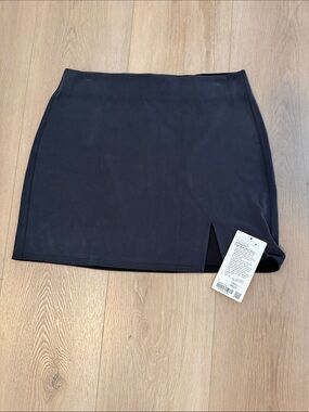 lululemon athletica Softstreme Mini Skirt in Black